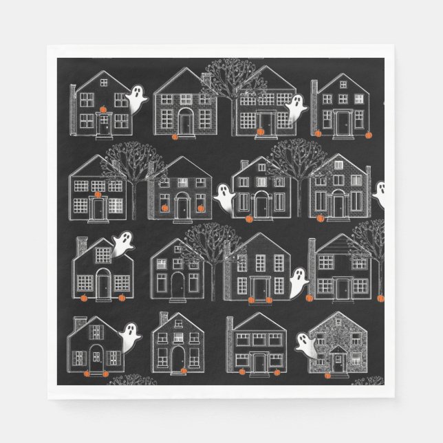 Serviette En Papier Halloween Party, événement (Devant)