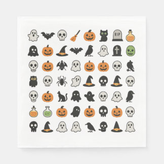 Serviette En Papier Halloween Party Servetten