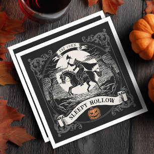 Serviette En Papier Halloween sans tête Horseman Sleepy Hollow