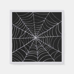 Serviette En Papier Halloween Spiderweb