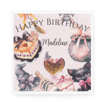 Halloween Watercolor Coquette fête d'anniversaire