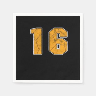 Serviette En Papier Handball 16 e Anniversaire Célébration Sport Cadea