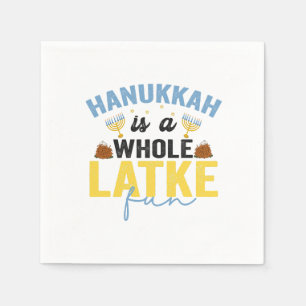 Serviette En Papier Hanoukka est une chanuka juive amusante et tout La