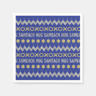 Serviette En Papier Hanoukka Hug Sameach