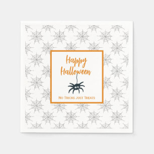 Serviette En Papier Happy Halloween pas de tour traite seulement araig