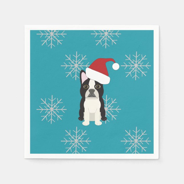 Serviette En Papier Happy Howlidays (Devant)