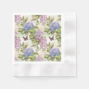 Serviette En Papier Harmonie Heaveny Hydrangea