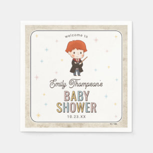 Serviette En Papier Harry Potter Chibi Ron Weasley Magicien Baby Showe