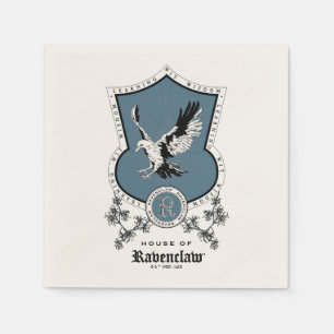 Serviette En Papier HARRY POTTER™   Délicat croquis RAVENCLAW™ Crest
