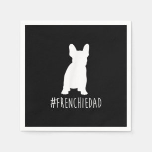 Serviette En Papier hashtag   frenbuldog dad venge