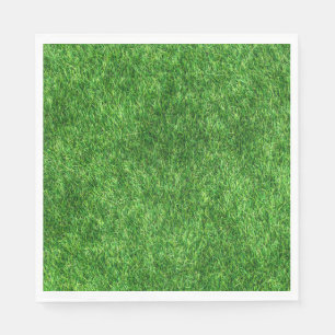 Serviette En Papier Herbe verte