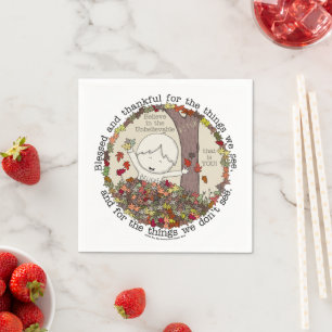 Serviette En Papier Heureux et heureux