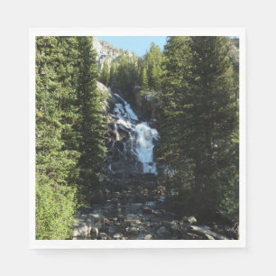 Serviette En Papier Hidden Falls dans le parc national du Grand Teton