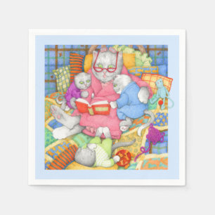 Serviette En Papier HISTOIRE DU BEDTIME Standard Cocktail Papier Napki