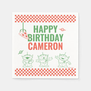 Serviette En Papier Histoire du jouet   Pizza Planet Anniversaire de e