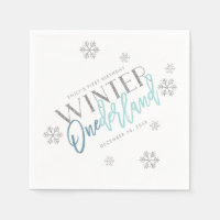 Hiver ONE derland Parties scintillant d'argent Ble