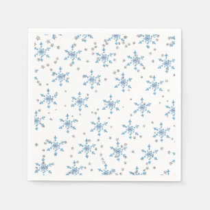 Serviette En Papier Hiver Onederland Snowflake