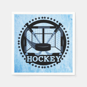Serviette En Papier Hockey sur glace