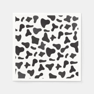 Serviette En Papier Holy Cow Birday Cow Print Farm