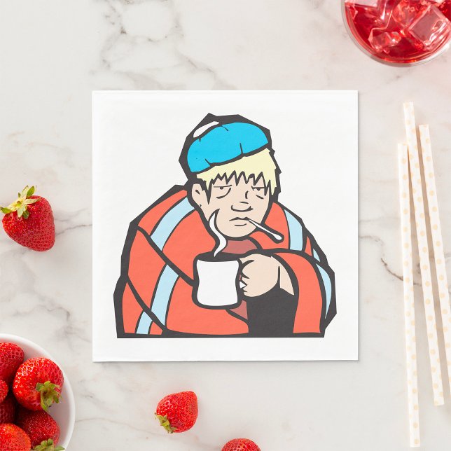 Serviette En Papier Homme malade (Créateur téléchargé)