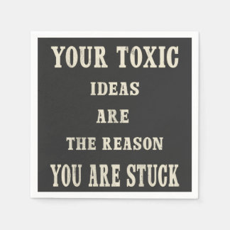 Serviette En Papier Hommes Novelty Chemise Noir Vintage Citation Class