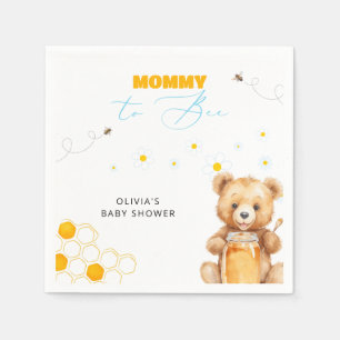 Serviette En Papier Honey Teddy Bear Boy Girl Baby shower
