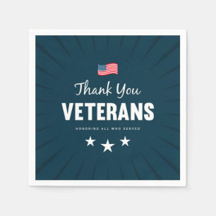 Serviette En Papier honorer tous ceux qui ont servi