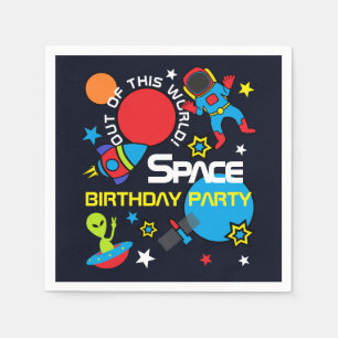 Serviette En Papier Hors de ce monde !, Anniversaire