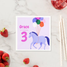Horse Thème Anniversaire