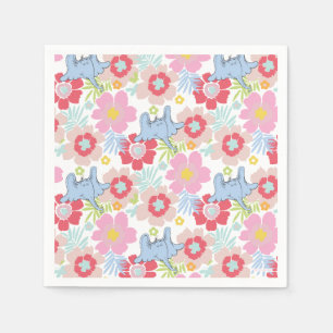 Serviette En Papier Horton Hears A Who Motif Fleur Pastel