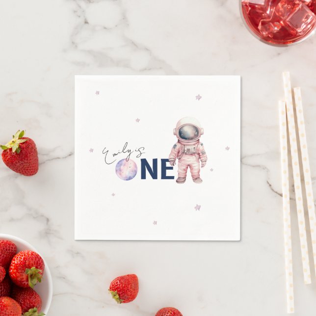 Serviette En Papier Houston nous avons un an Party Napkins (En situation)