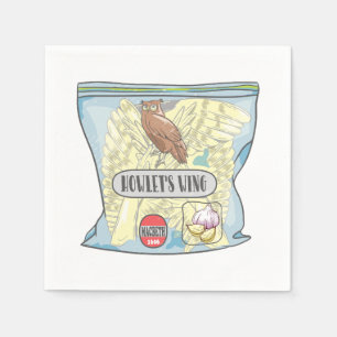 Serviette En Papier HOWLETS WING Macbeth sorcières sort.