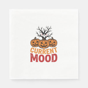 Serviette En Papier Humeur actuelle Halloween Citrouille Conception de