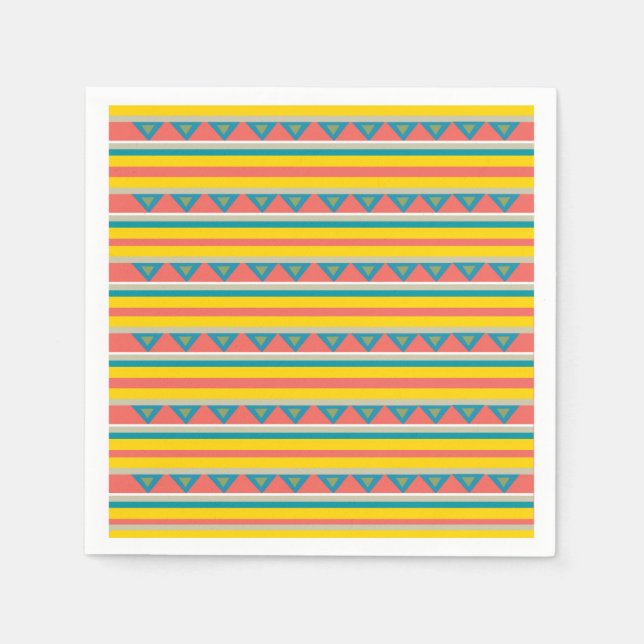 Serviette En Papier Humeur africaine II (Devant)