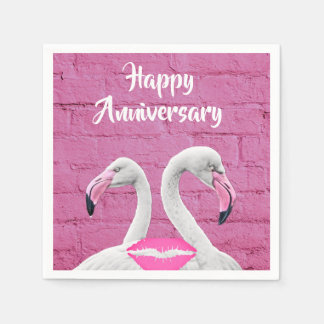 Serviette En Papier Humorous Happy Anniversary Paper Napkins 