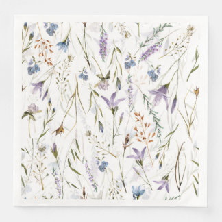 Serviette En Papier Hygge Fleur sauvage Meadow
