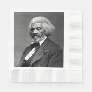 Serviette En Papier Icônes de l'histoire des Noirs : Frederick Douglas