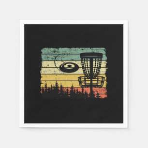 Serviette En Papier Id Hit That Disc Golf Basket Player Disc Golf