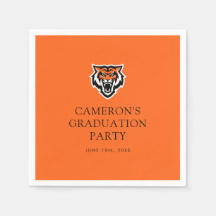 Serviette En Papier Idaho State University Bengals Spirit Design