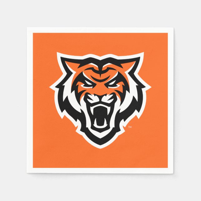 Serviette En Papier Idaho State University Bengals Spirit Design (Devant)