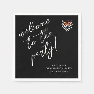 Serviette En Papier Idaho State University Bengals Spirit Design