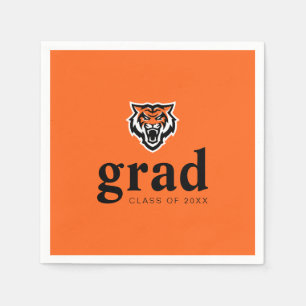 Serviette En Papier Idaho State University Bengals Spirit Design