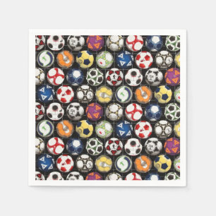 Serviette En Papier Il faut des balles pour jouer au football