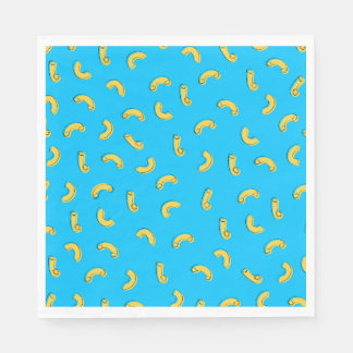 Serviette En Papier Illustration de Macaroni et fromage