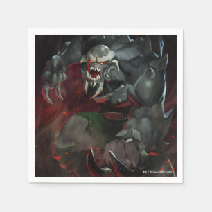 Serviette En Papier Illustration d'une crise infinie