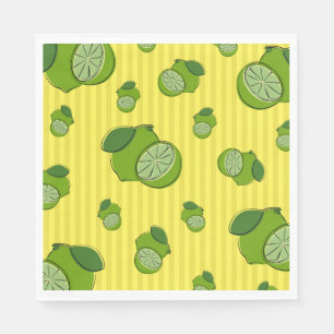 Serviette En Papier Illustration Limes