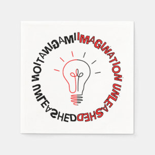 Serviette En Papier Imagination Unleasing 03.b