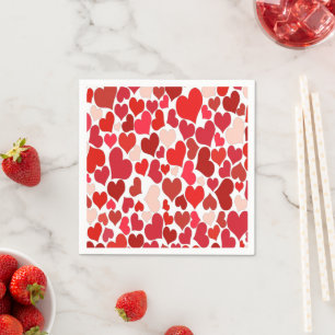 Serviette En Papier Impression cardiaque