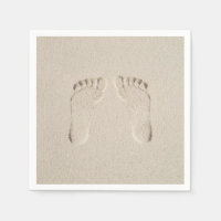 Impression pieds nus dans le sable