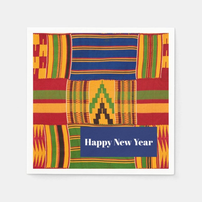 Serviette En Papier Imprimerie africaine (Devant)